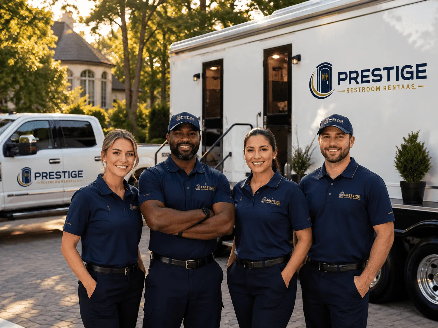 Trusted Luxury Portable Restrooms company in Kiester, MN